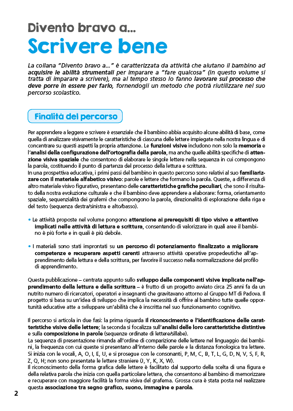Divento bravo a scrivere bene::Avviamento: dal pregrafismo alla scrittura delle prime parole