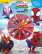 Spidey Dino-Webs Libro Pastello::12 Mini pastelli per colorare