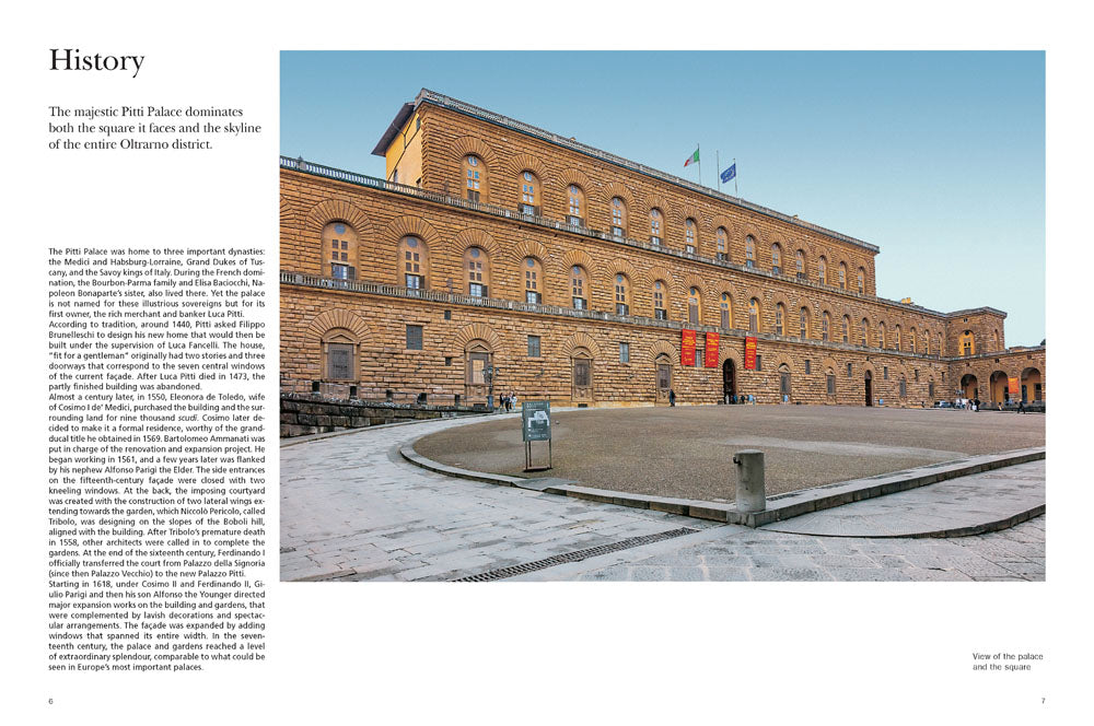 The Pitti Palace and Boboli Gardens::A regal home for three dynasties