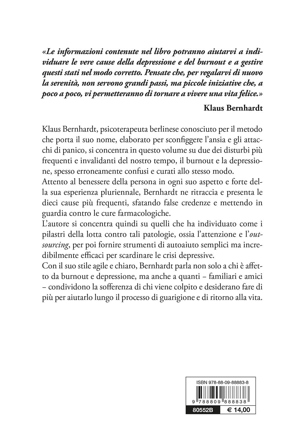 Liberati dal burnout e dalla depressione