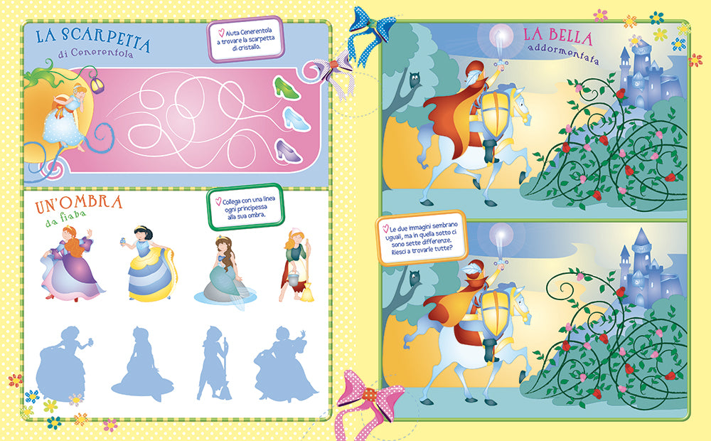 Fare e giocare con fate, principesse e ballerine::Con tanti stickers