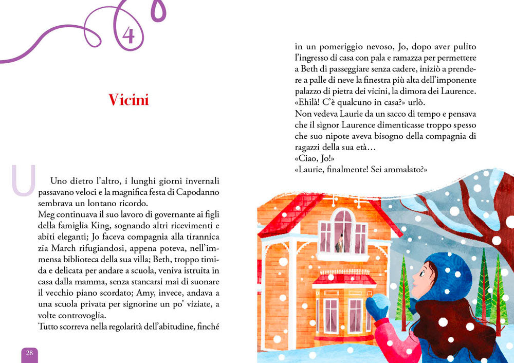 Piccole donne::Adattamento a misura di bambino