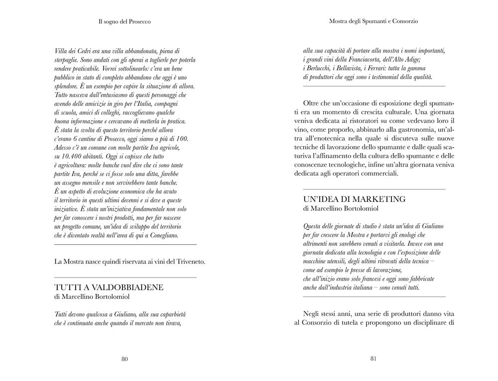 Il sogno del prosecco::di Giuliano Bortolomiol