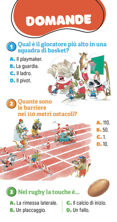 120 quiz sullo sport