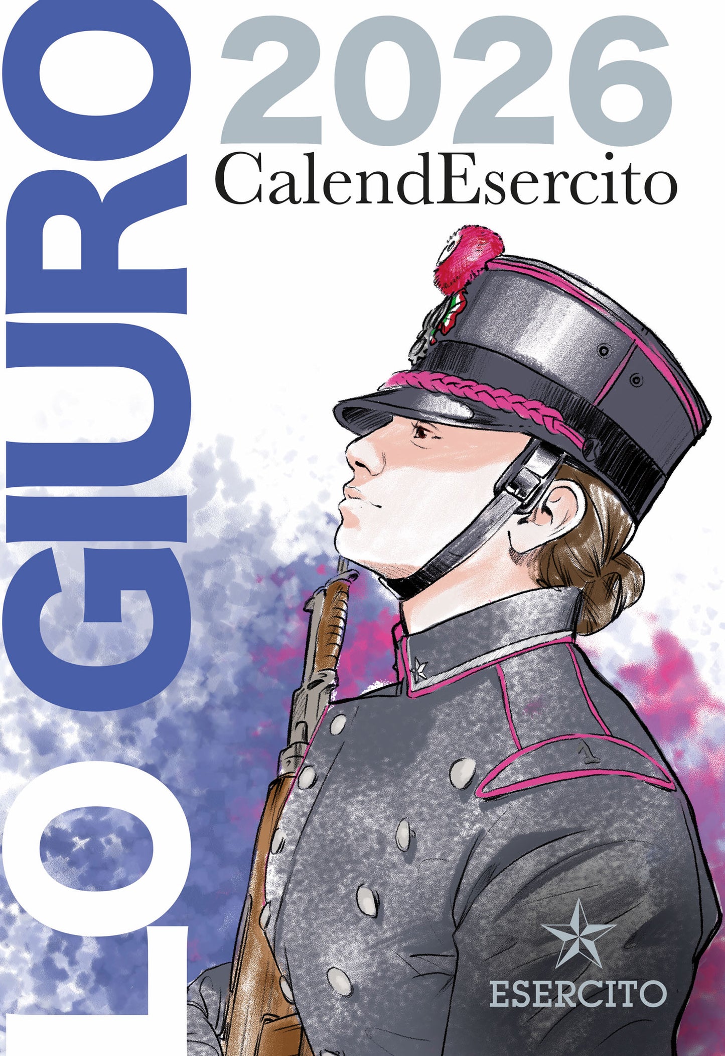 CalendEsercito 2026 - da parete::Lo giuro