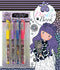 Gorjuss. Doodle Book + penne glitter