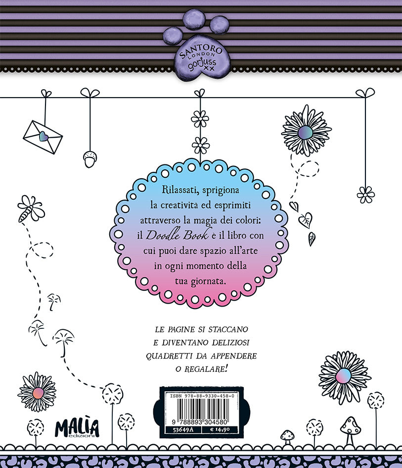 Gorjuss. Doodle Book. Con penne cambia-colore