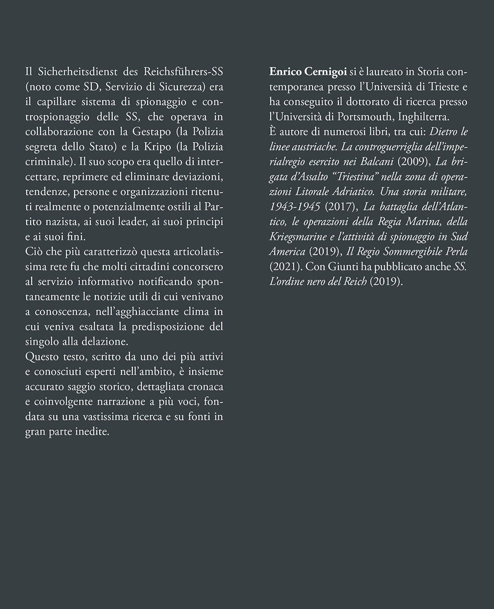 I servizi segreti del terzo Reich::La storia inedita dell'SD, la rete di spie di Hitler