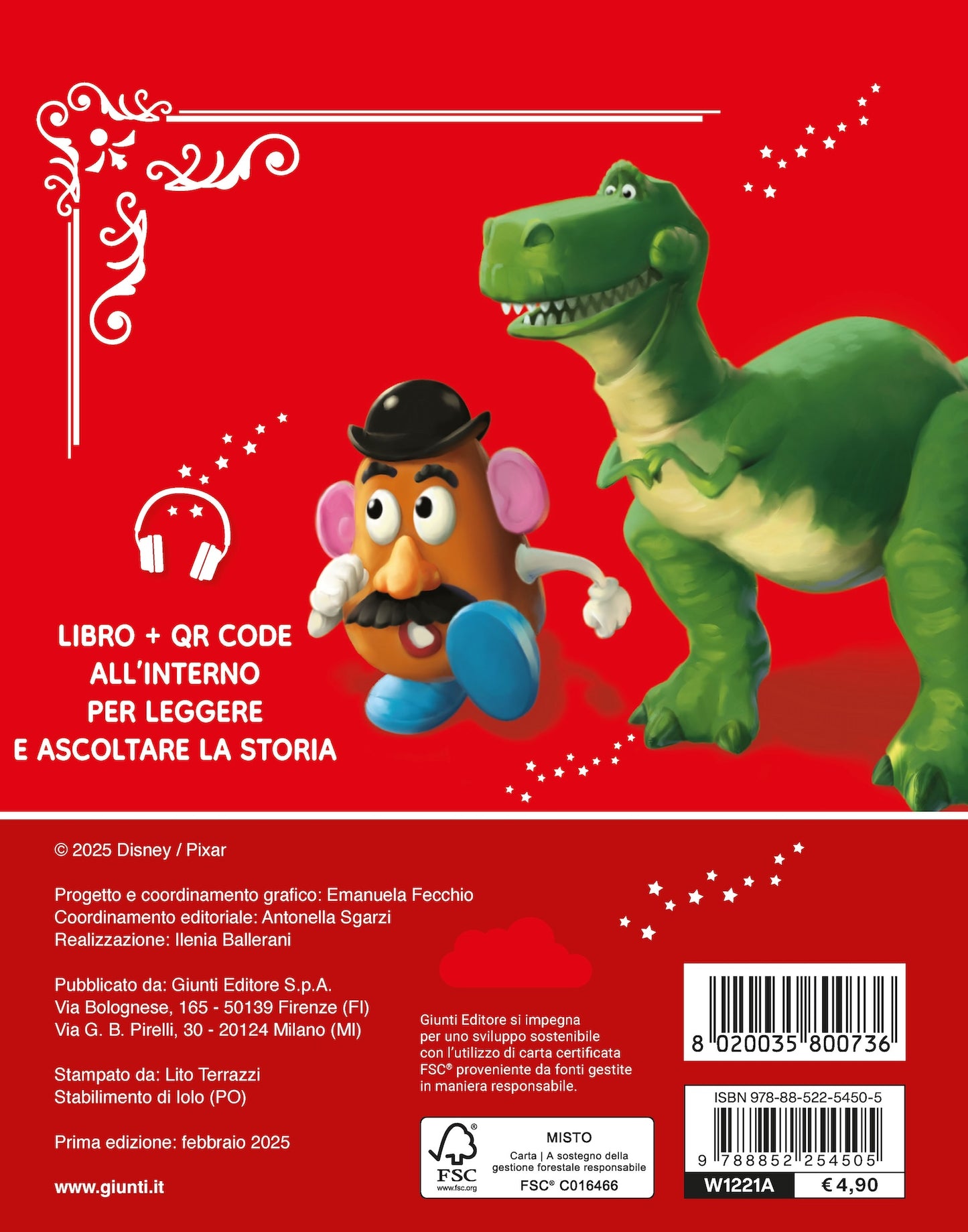 Toy Story Leggi e ascolta con QR Code::Inquadra il Qr code e ascolta