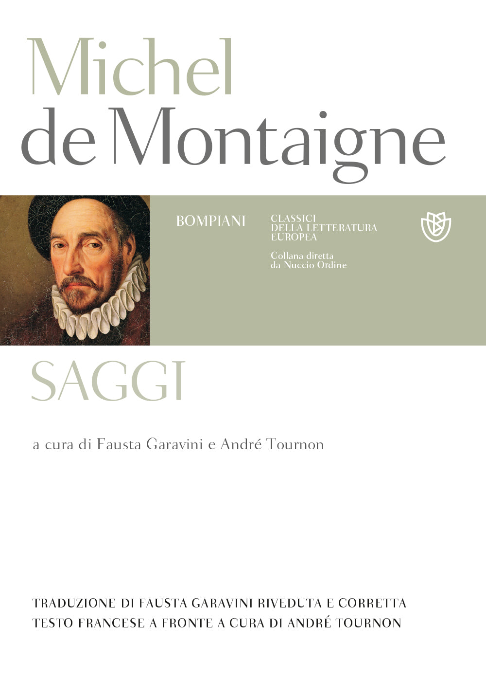 Saggi::Testo francese a fronte