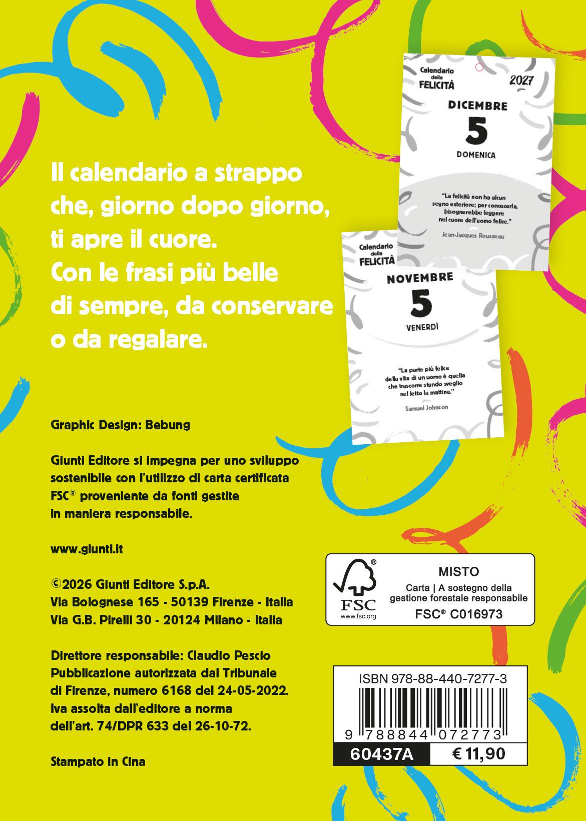 Calendario della Felicità 2007