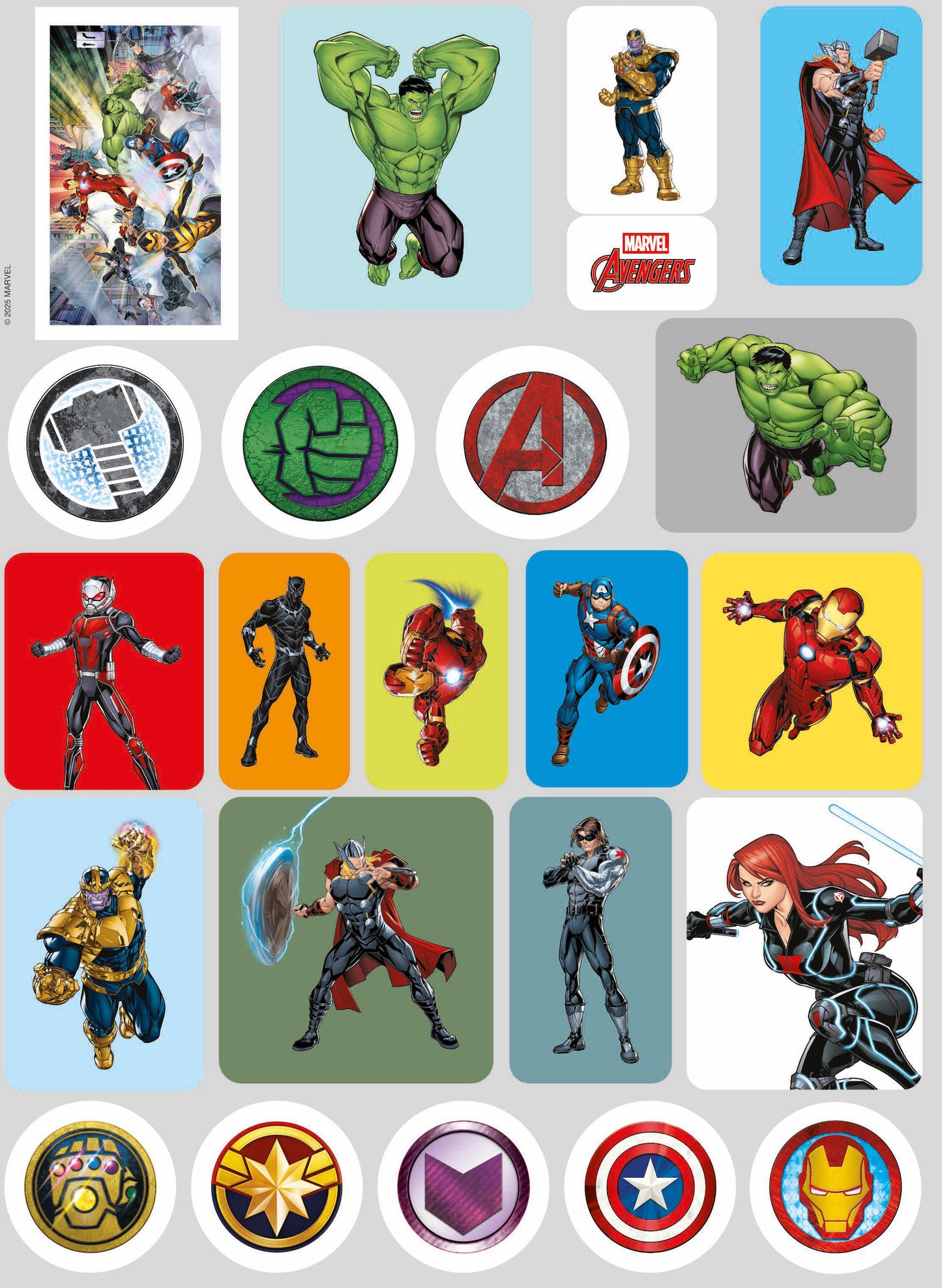 Avengers 100 sfide Attività e giochi::Con tanti adesivi