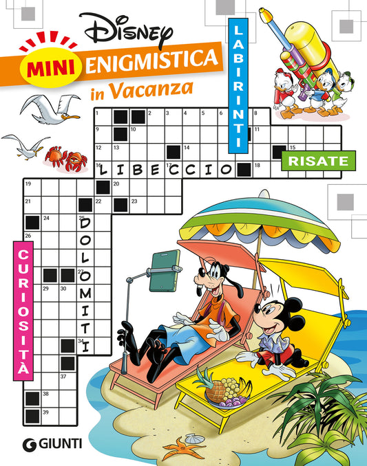 Mini Enigmistica Disney in Vacanza::Curiosità-Labirinti-Risate