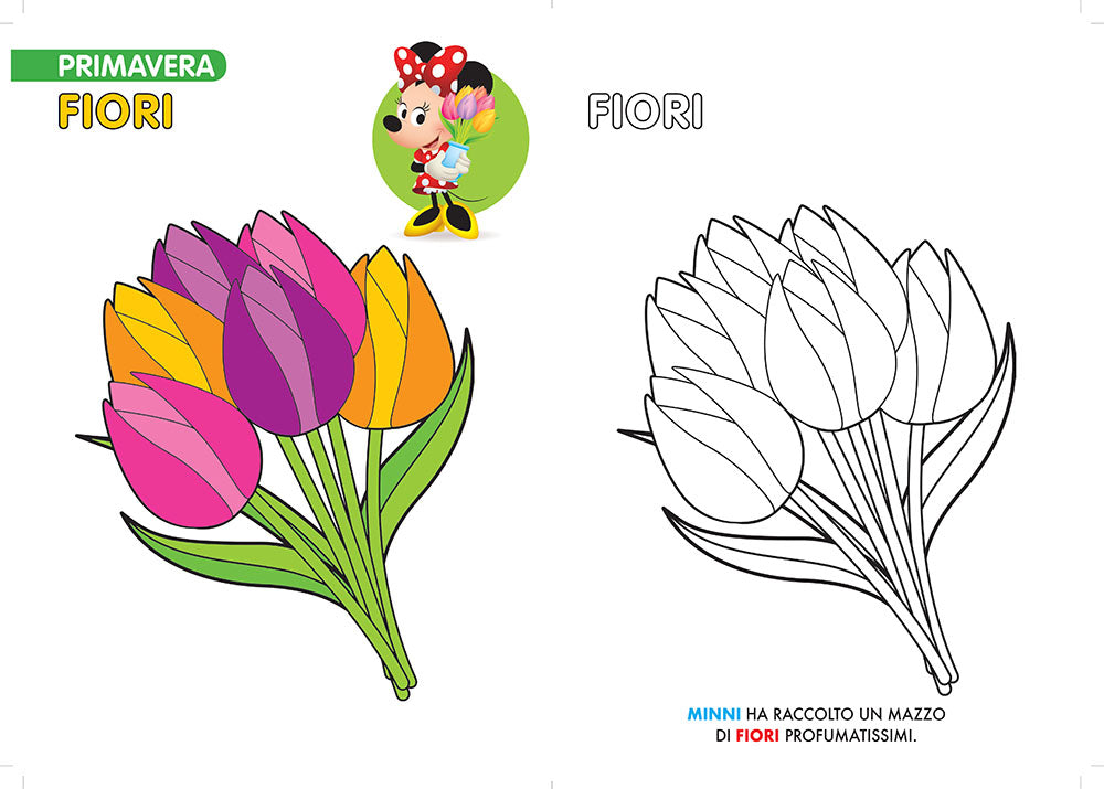 Disney Baby - Primo album da colorare - Le stagioni