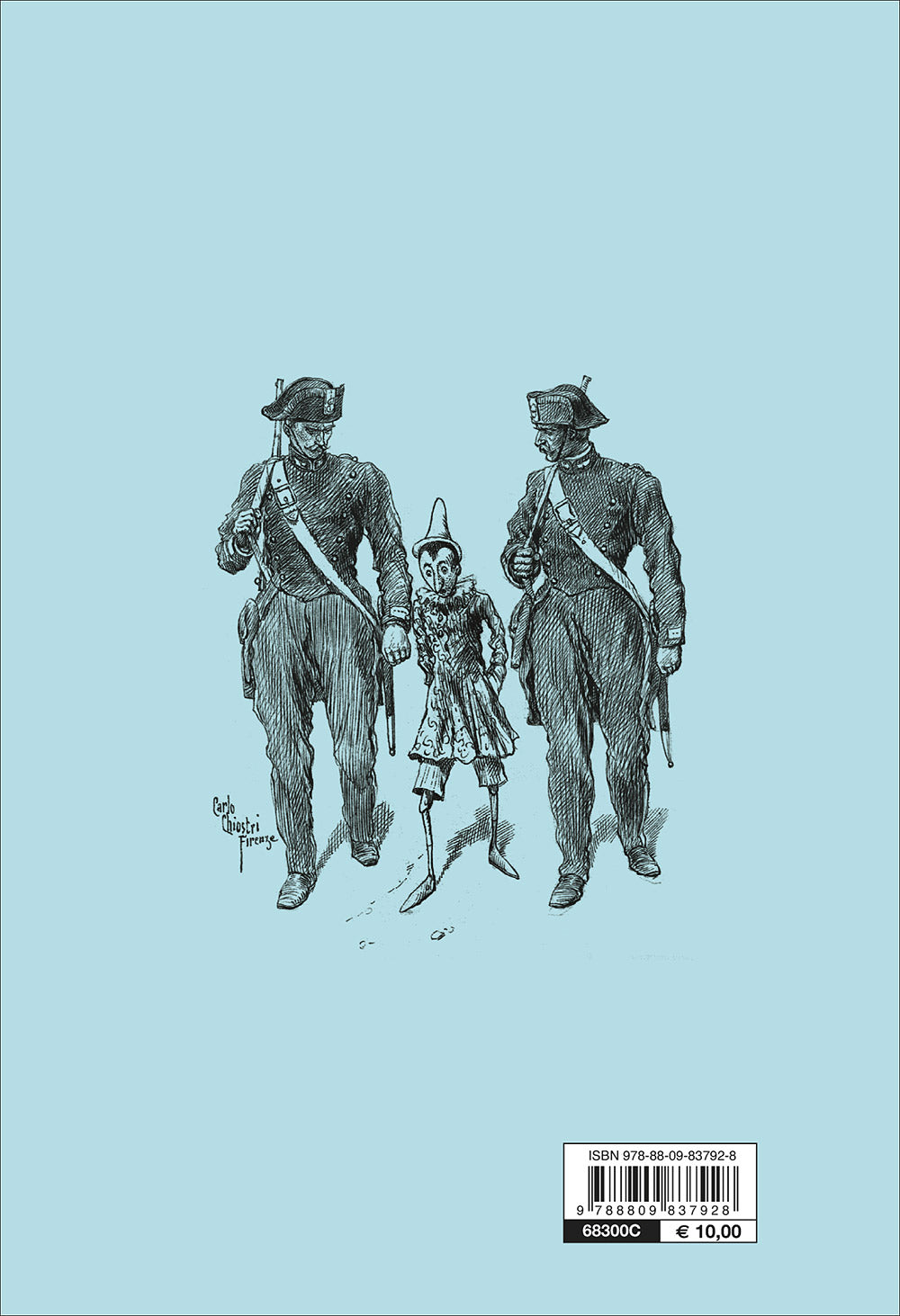 Le avventure di Pinocchio (ill. Chiostri)::Storia di un burattino