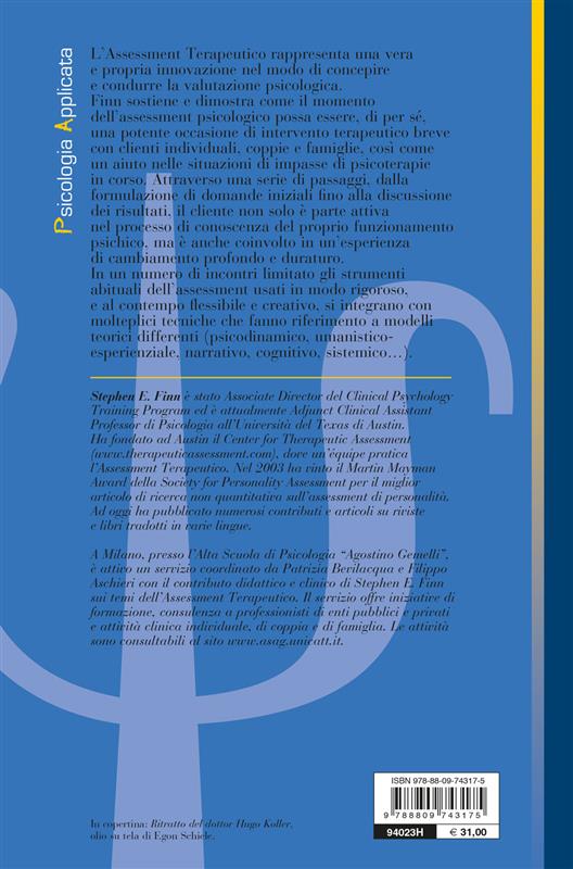 Nei panni dei nostri clienti::Teoria e tecniche dell'Assessment Terapeutico
