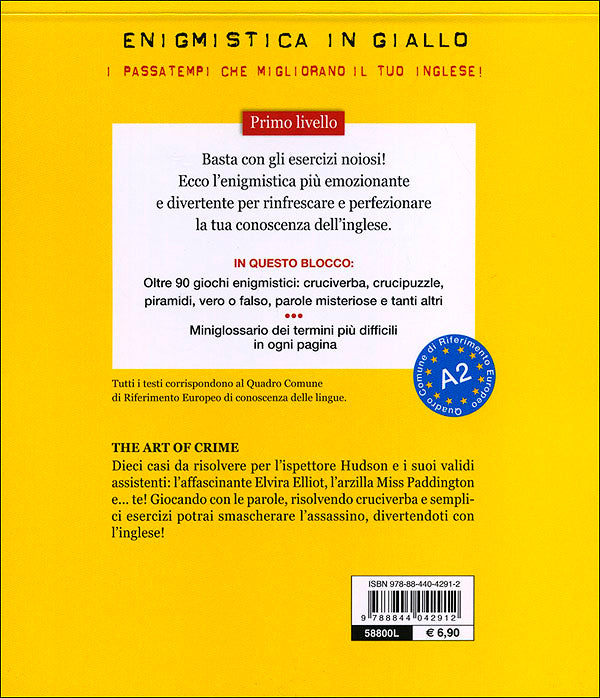 Enigmistica in giallo::I passatempi che migliorano il tuo inglese! - Primo livello