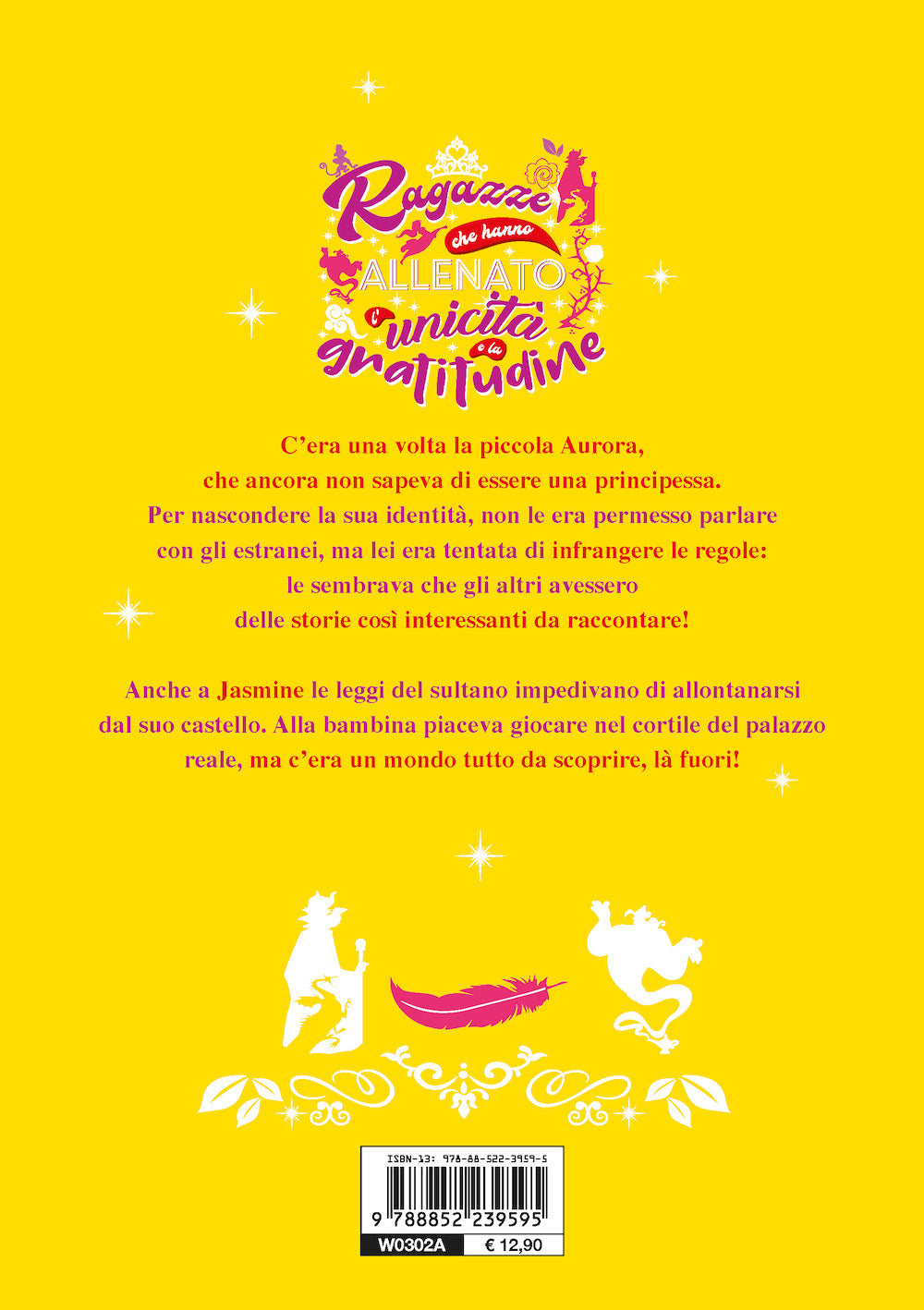 Storie di talenti Principesse da piccole Aurora e Jasmine::Ragazze che hanno allenato l'unicità e la gratitudine
