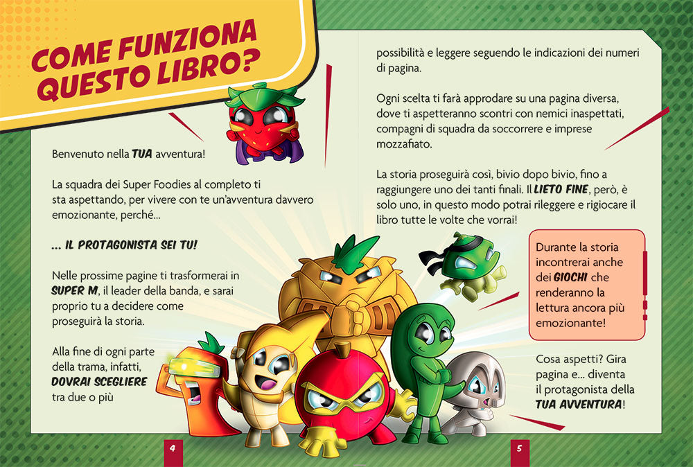 Super Foodies. Super M in missione