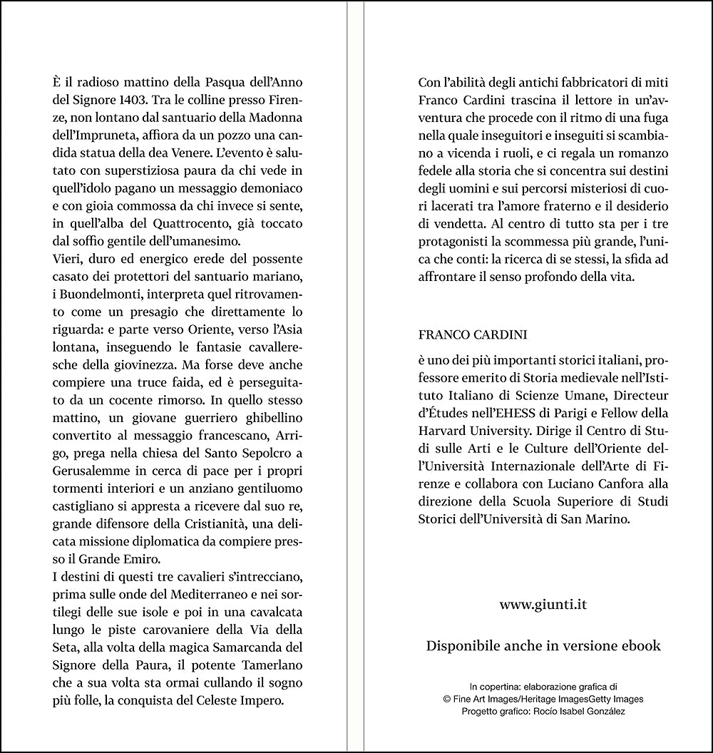 Il Signore della paura::Tre cavalieri verso la Samarcanda di Tamerlano