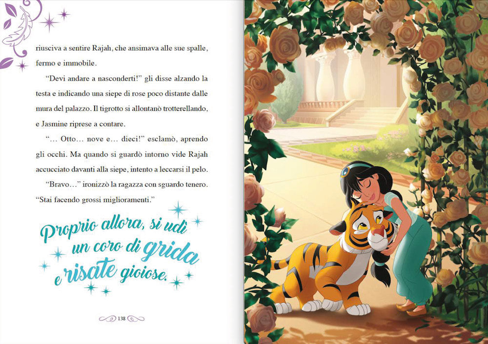 Storie di talenti Principesse da piccole Aurora e Jasmine::Ragazze che hanno allenato l'unicità e la gratitudine