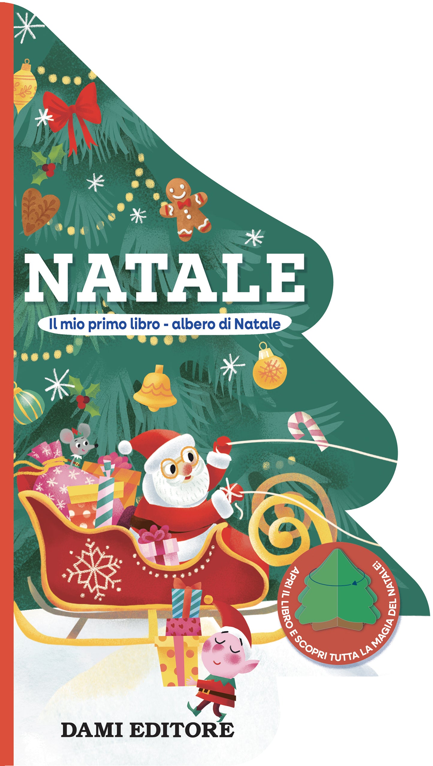 Natale::Il mio primo libro albero di Natale
