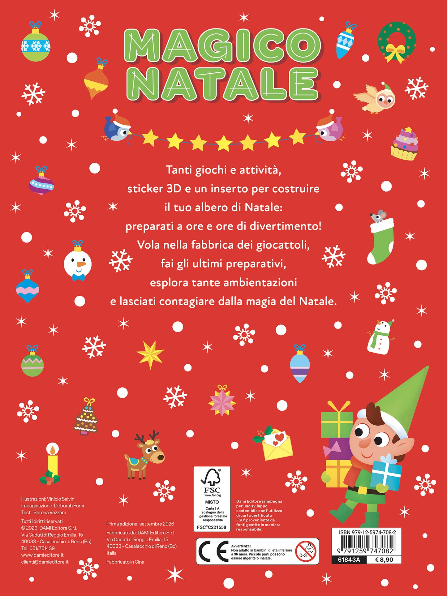 Magico Natale::Giochi, percorsi, labirinti, coloring