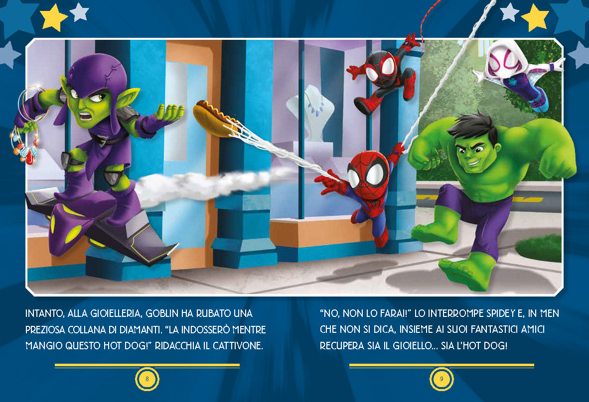 Spidey 5 minuti prima di dormire - in maiuscolo::Supereroi crescono