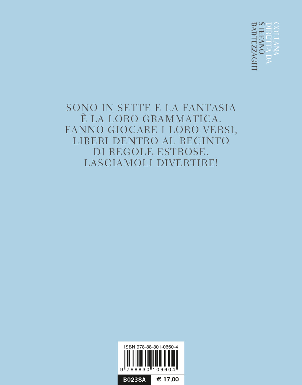 Biancaneve e i settenari::Antologia di poesia giocosa