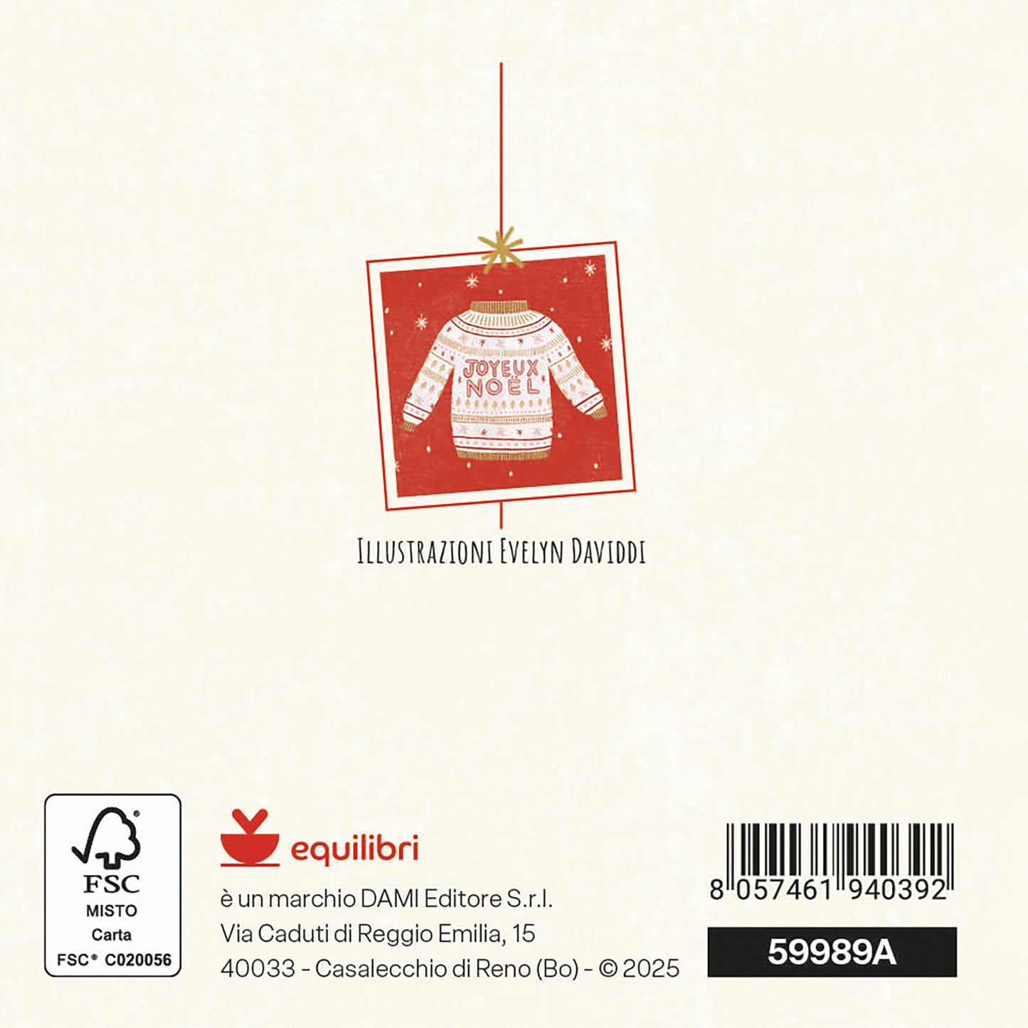 Natale - biglietto Maglione