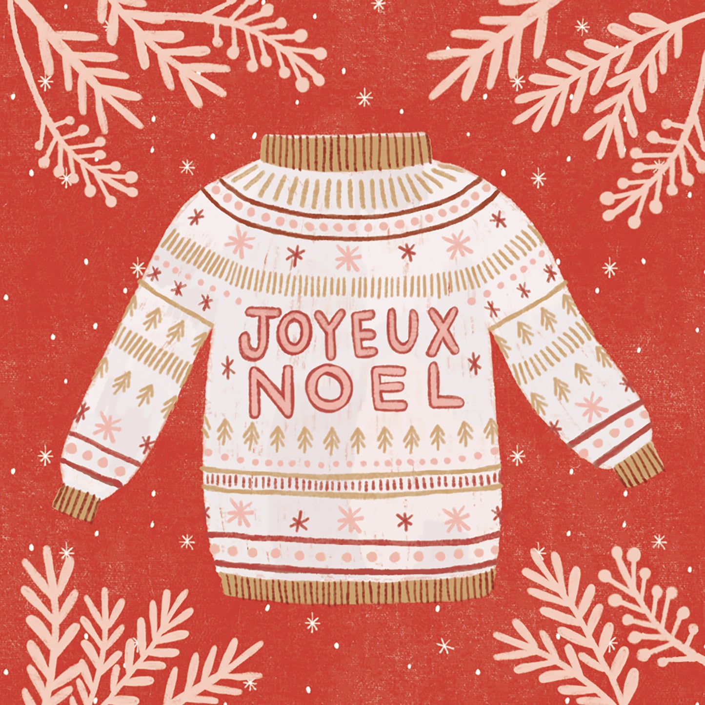 Natale - biglietto Maglione