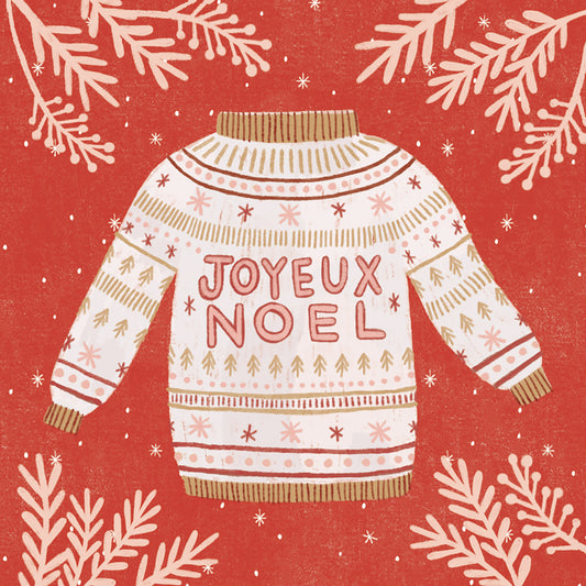 Natale - biglietto Maglione