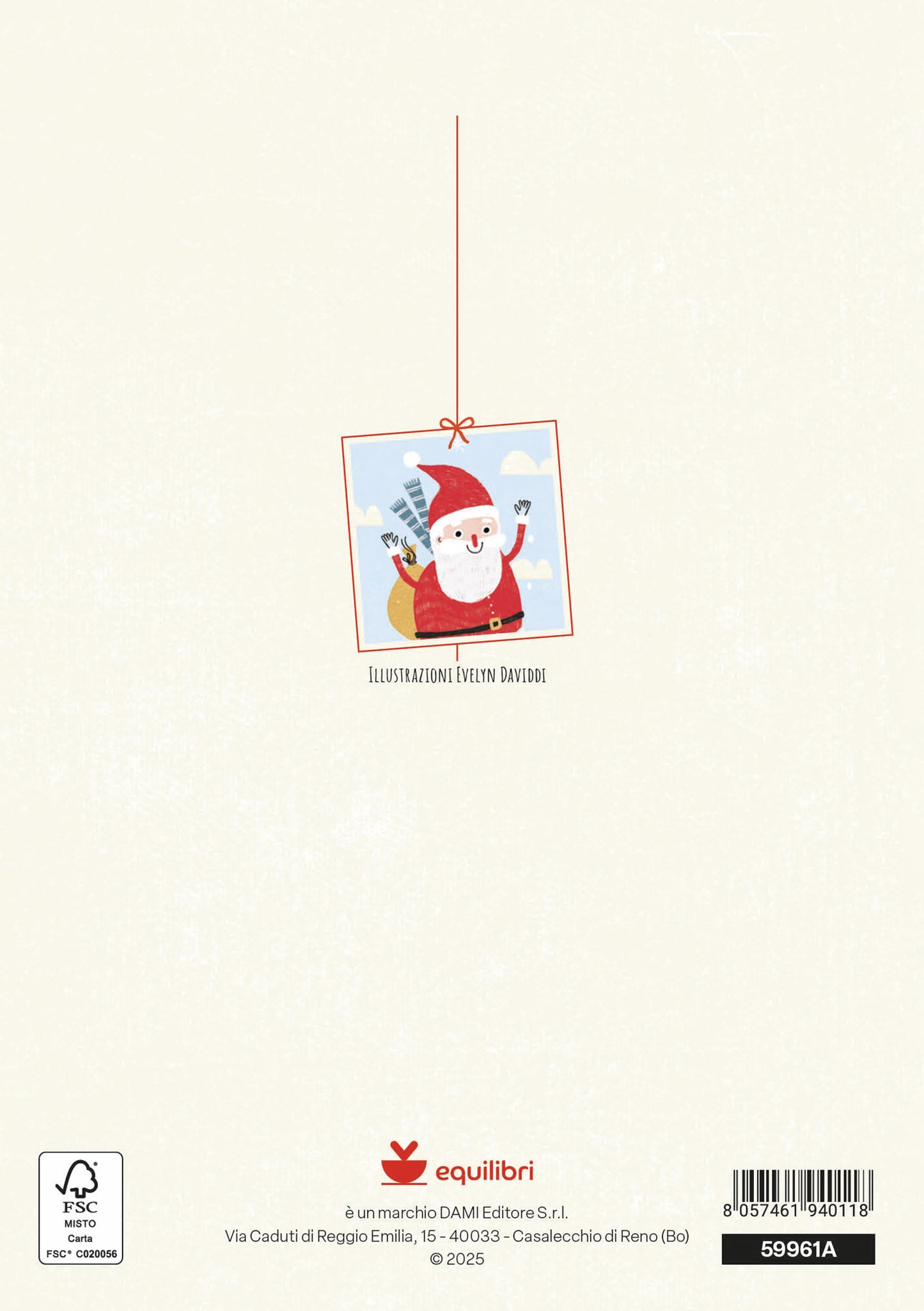 Natale - biglietto Santa Claus