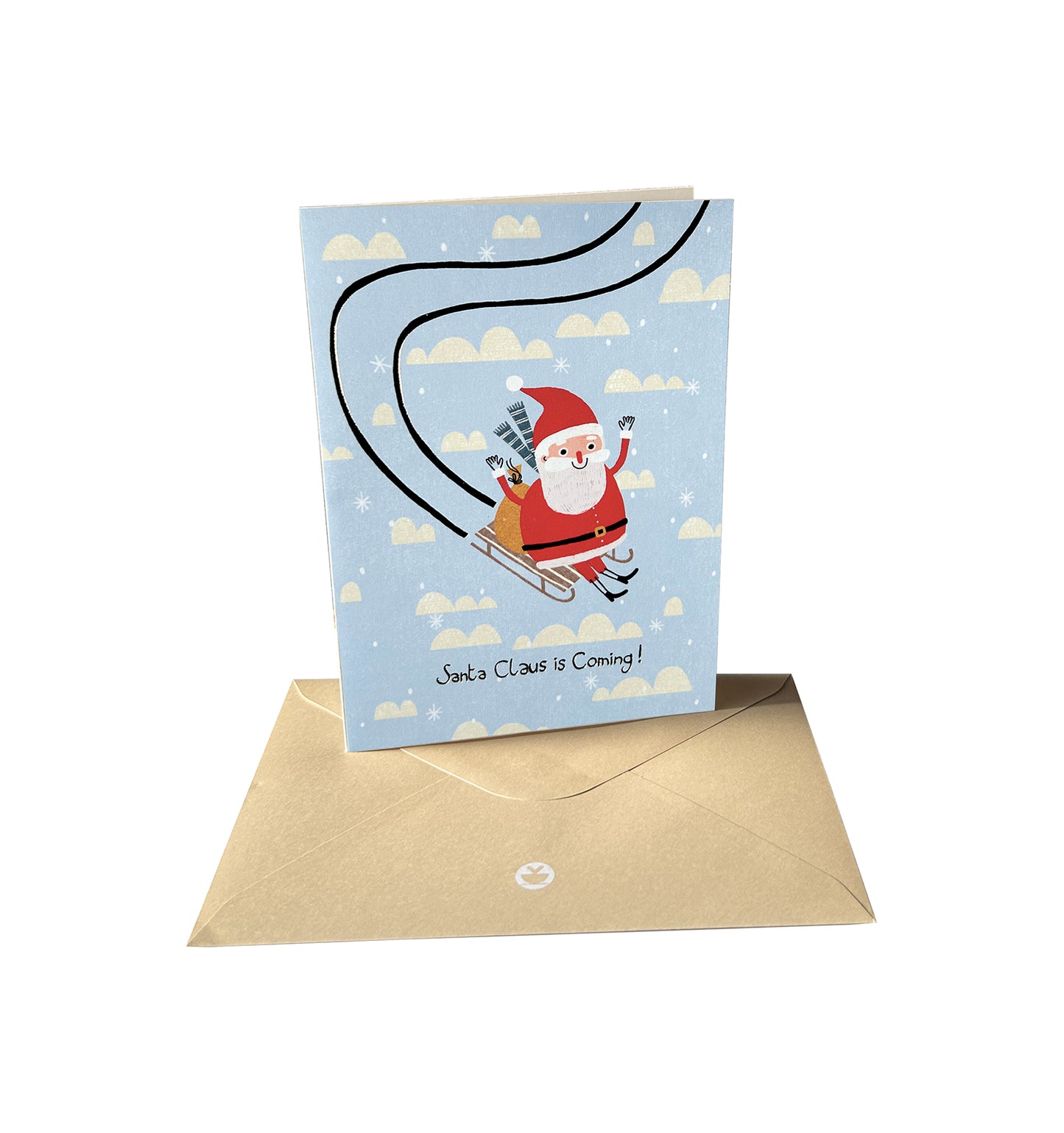 Natale - biglietto Santa Claus