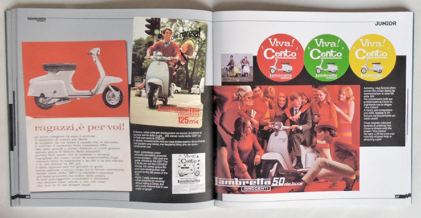 Lambretta Junior 50, 100, 125 :: Storia Modelli e documenti/History, models and documents (Ediz. bilingue italiano/inglese )