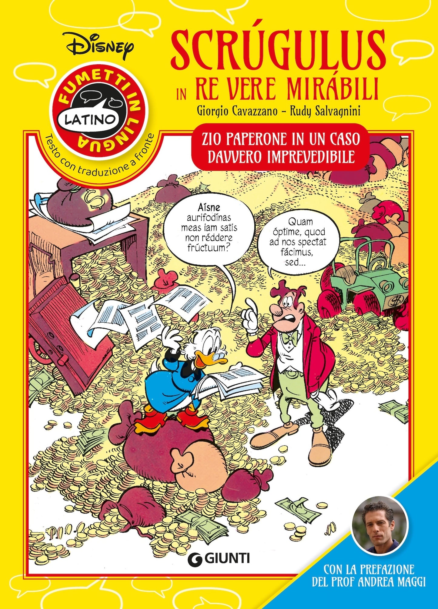 Scrúgulus in re vere mirábili - Zio Paperone in un caso davvero imprevedibile::Fumetti in lingua - Latino - Con prefazione del Prof Andrea Maggi