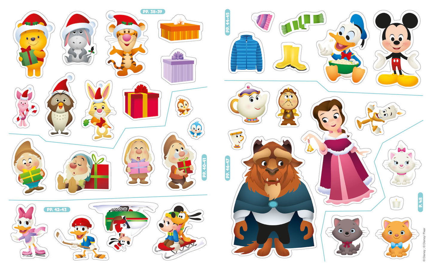 Disney Baby Super Staccattacca::Gioca, attacca, impara! Con più di 140 adesivi
