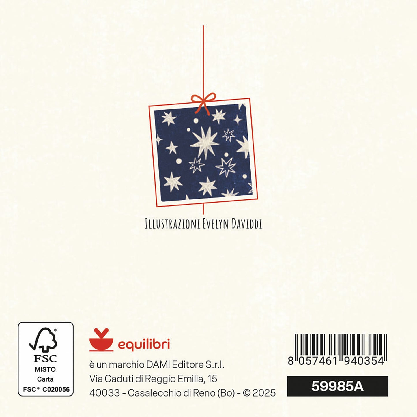 Natale - biglietto Stelle