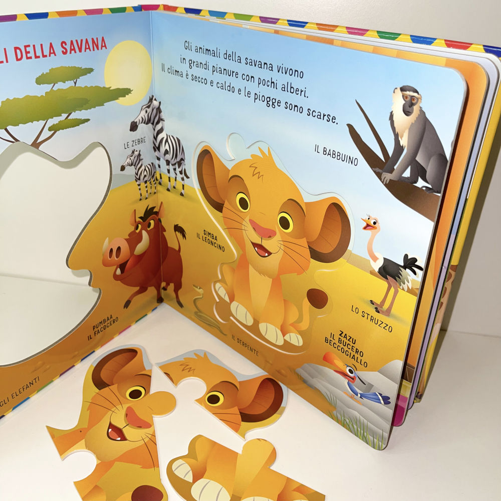 Libro Maxi puzzle Animali Baby::GIOCA E CONOSCI I LORO AMBIENTI