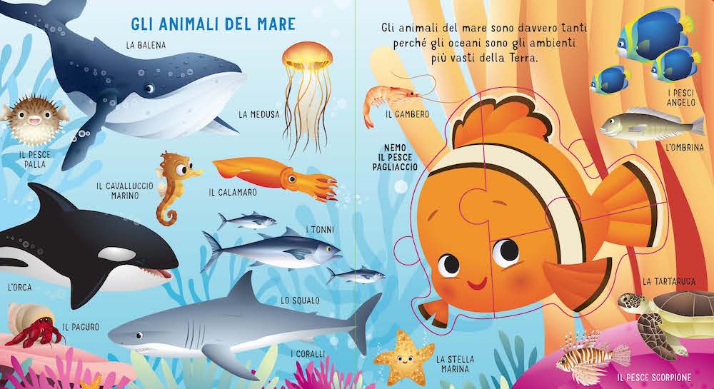 Libro Maxi puzzle Animali Baby::GIOCA E CONOSCI I LORO AMBIENTI