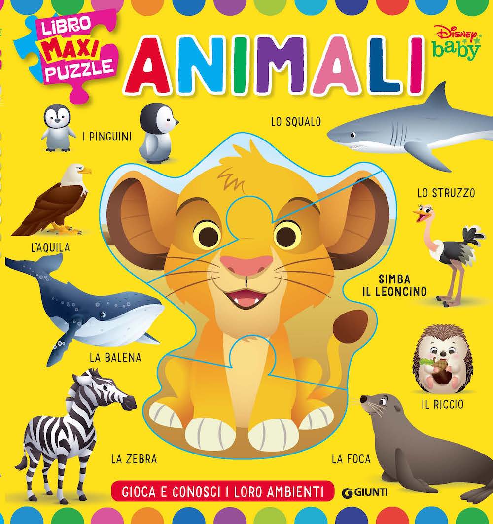 Libro Maxi puzzle Animali Baby::GIOCA E CONOSCI I LORO AMBIENTI