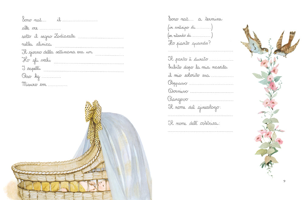 Dal primo giorno (ed. lusso)::L'album ricordo della mia infanzia