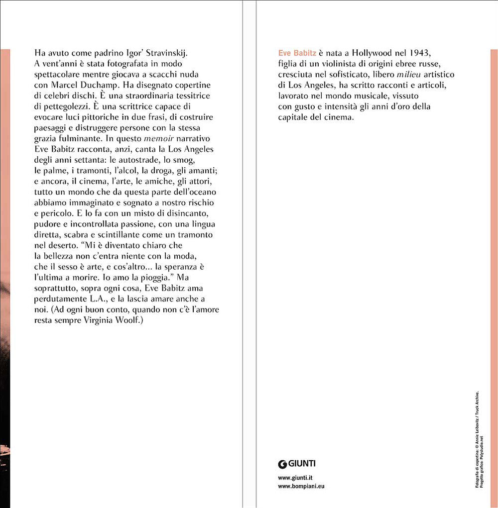 Slow Days, Fast Company::Il mondo, la carne, L.A.