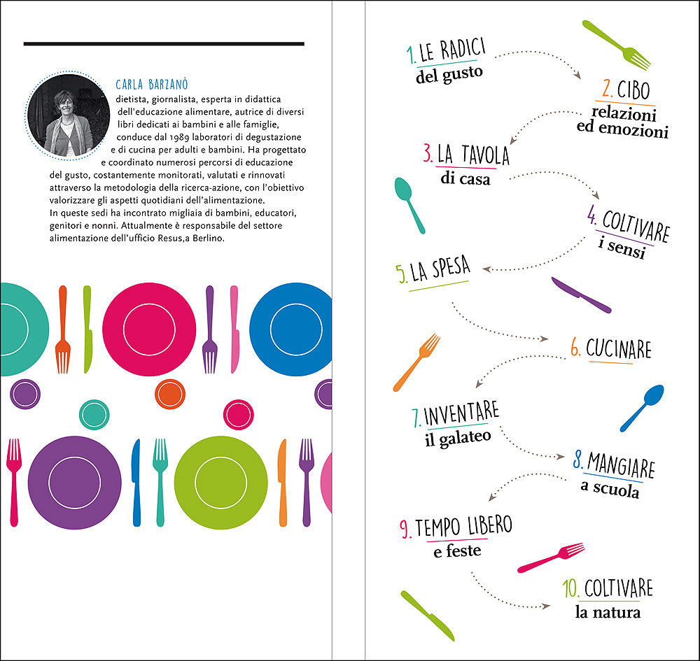 Il gusto di mangiare insieme::Dal cibo alla tavola: un'educazione alimentare in dieci tappe - Con il poster estraibile