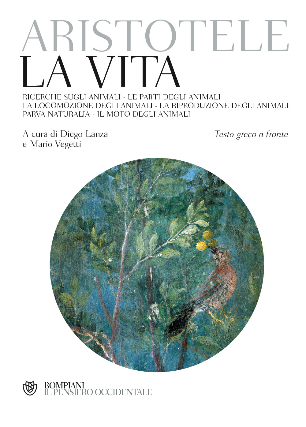 La vita::Testo greco a fronte