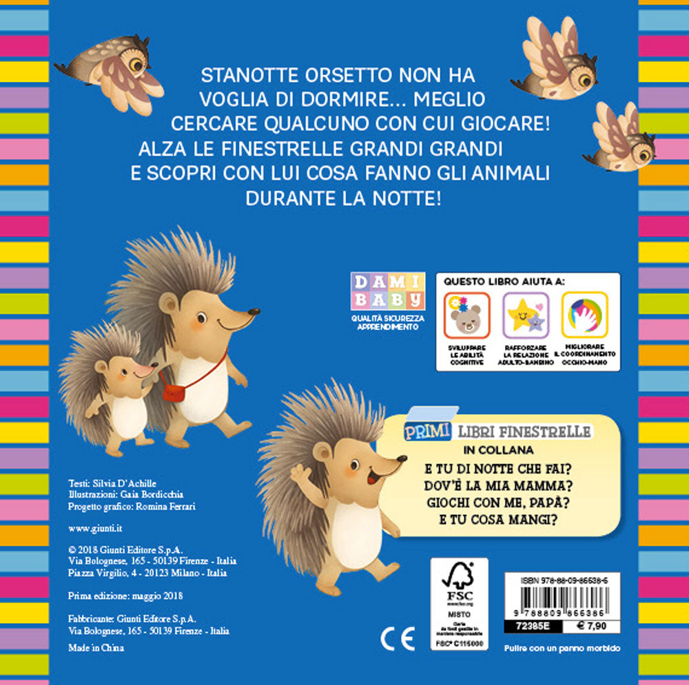 E tu di notte che fai?::Con finestrelle giganti