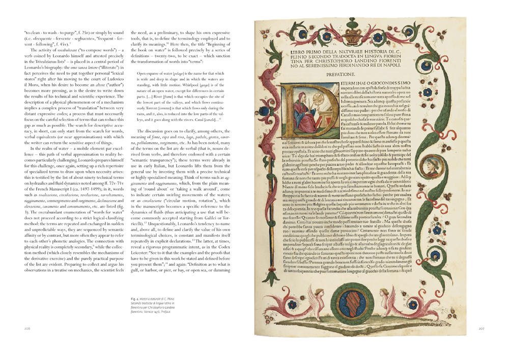 Leonardo da Vinci's Codex Leicester::Water as Microscope of Nature