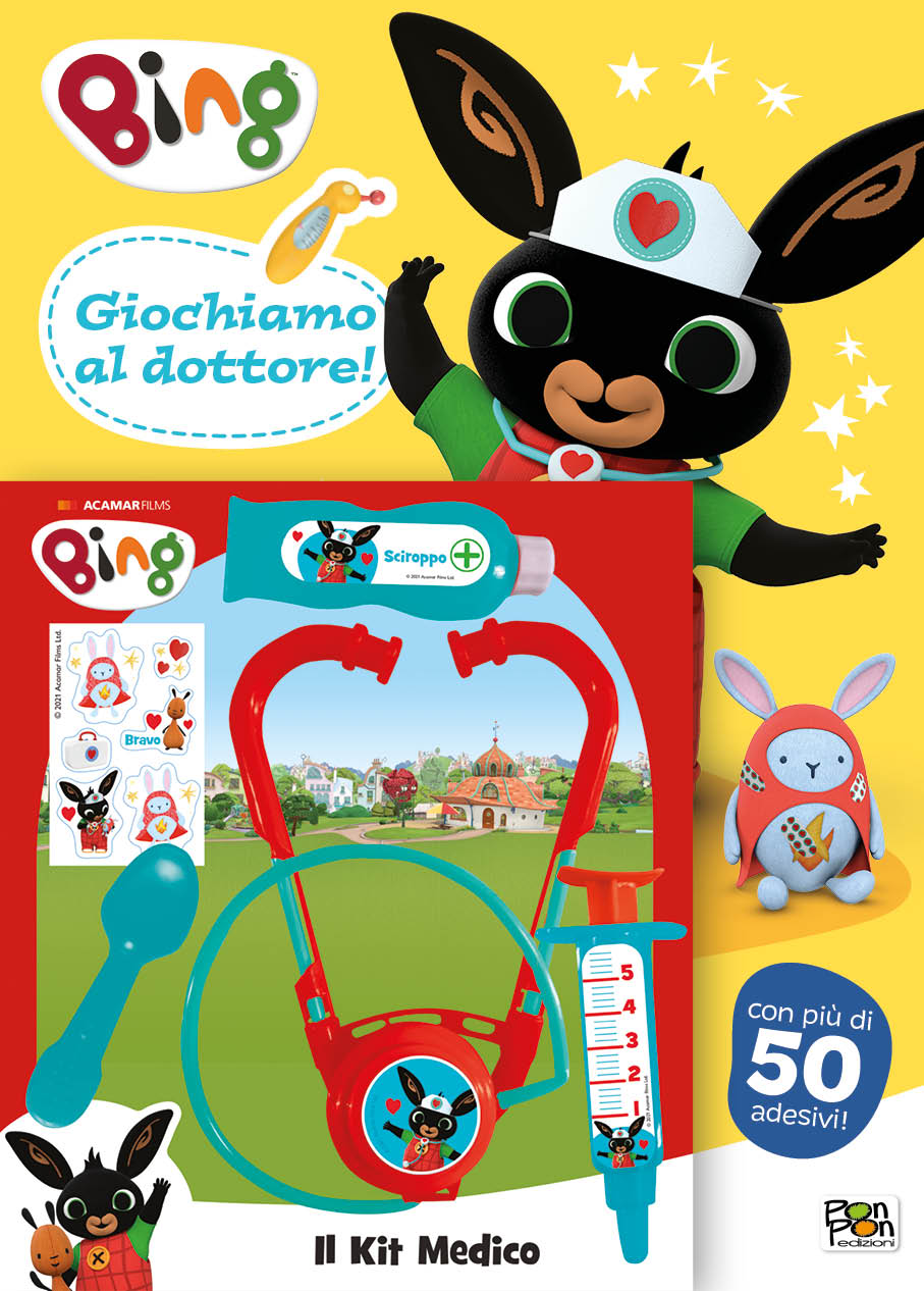 Bing. Activity con gadget. Giochiamo al dottore!