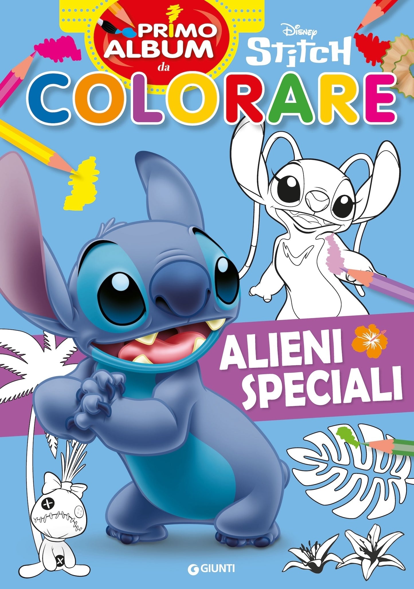 Stitch Primo album da colorare::Alieni speciali