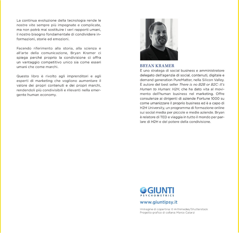 Condividere::Il potere di scambiarsi informazioni, storie ed emozioni